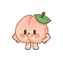 Peachy looking proud