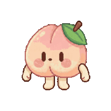 Peachy waving