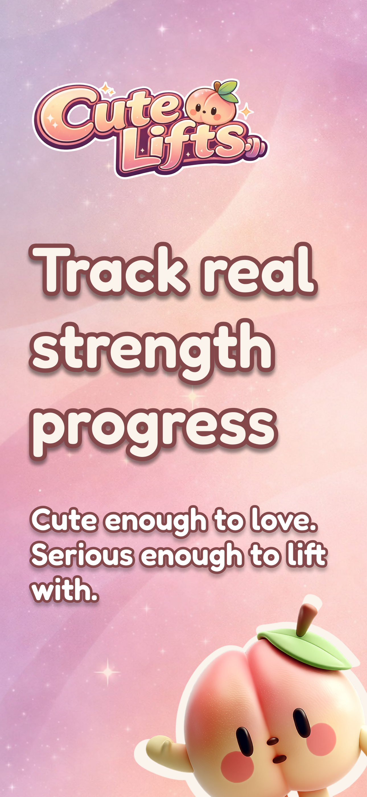 Track real strength progress with Cute Lifts
